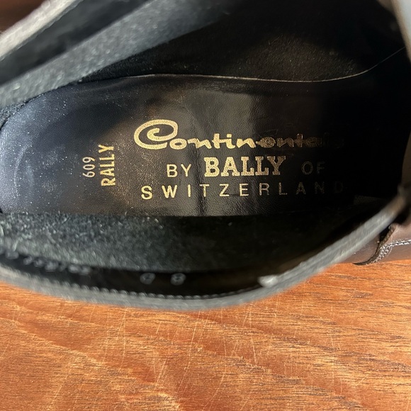 BALLY Black Leather Rally Boot-Shoe - Picture 8 of 12